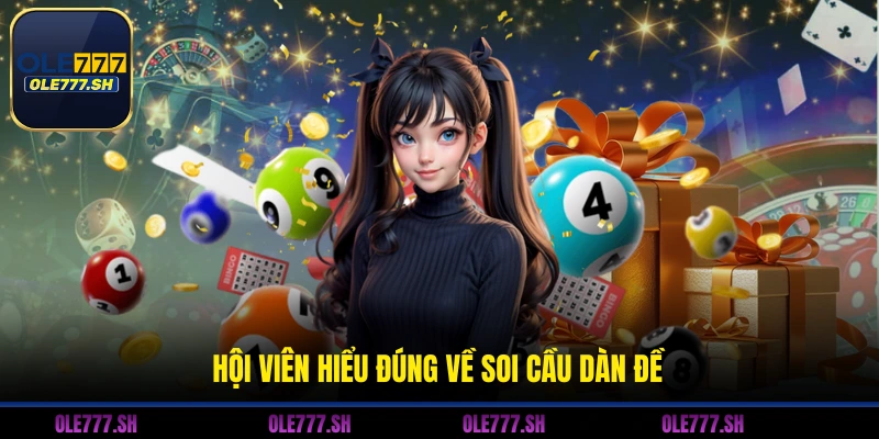 Hội viên hiểu đúng về soi cầu dàn đề